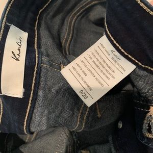 KanCan Exposed Button Flare Jeans